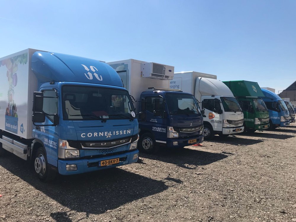 Vijf Nederlandse bedrijven onderweg met Fuso eCanter featured image