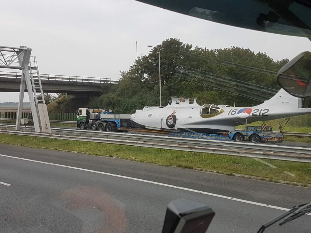Foto’s: Watervliegtuig Catalina op transport naar NTM featured image