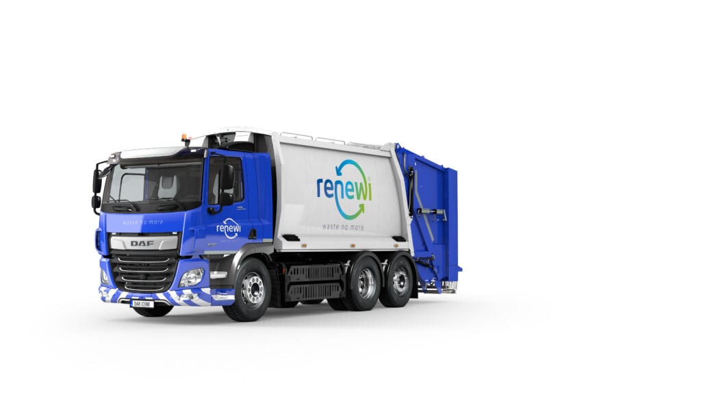 Renewi rijdt DAF CF Electric met korte wielbasis featured image