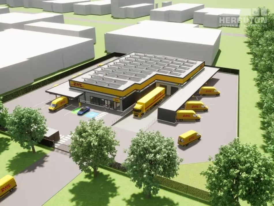 DHL start bouw klimaatneutrale CityHub in Aalsmeer featured image