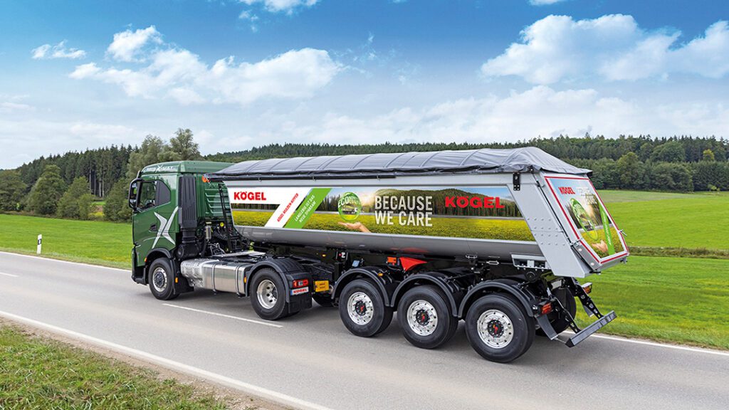 Kögel pakt uit op Bauma met nieuwe kipper en plateau-oplegger featured image