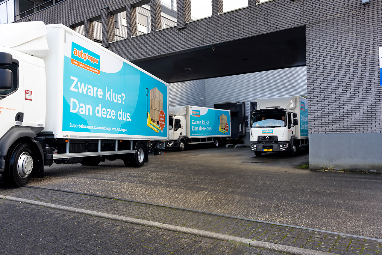 Autohopper zet ook vrachtwagens in de verhuur • TTM.nl