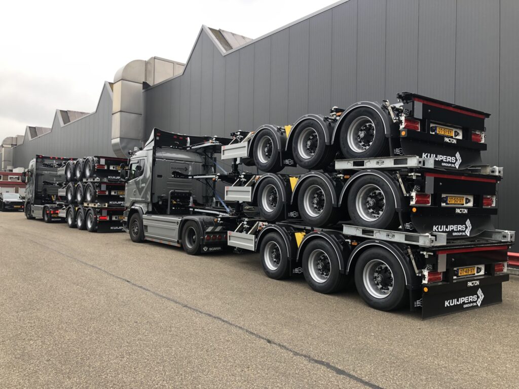 Kuijpers Rental onderweg met 35 Pacton Flex-XL containerchassis featured image
