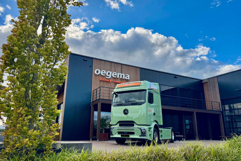 De eerste elektrische Mercedes van Oegema is meteen een eActros 600 featured image