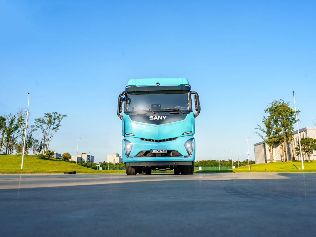 Chinees Sany betreedt Europese markt met elektrische truck e623 featured image